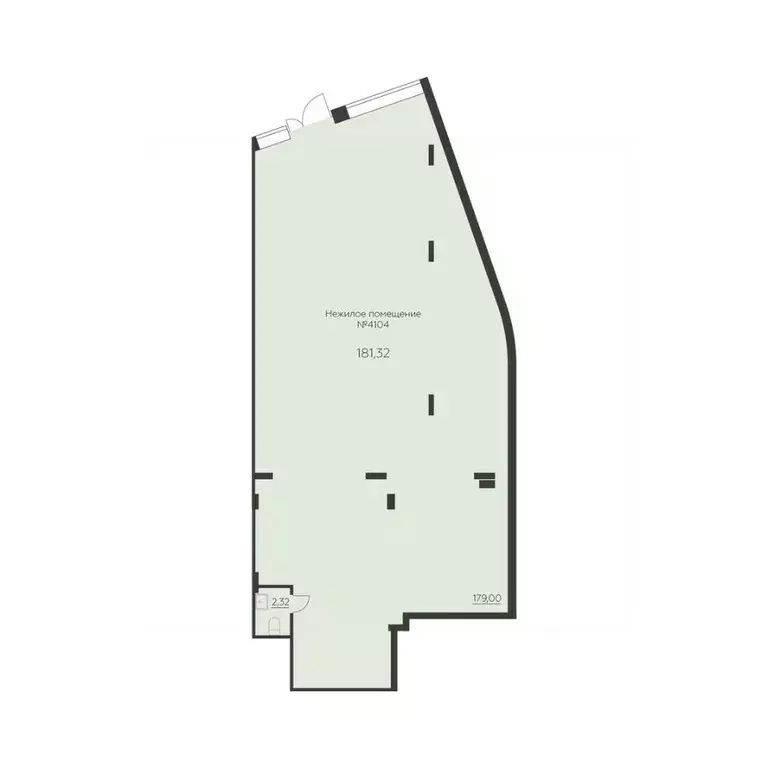 Помещение свободного назначения в Воронежская область, Воронеж Заря ... - Фото 2