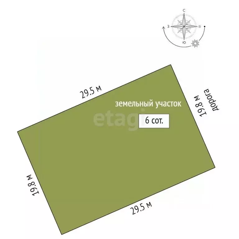 Участок в Крым, Симферополь ул. Героев Альмы, 50 (6.0 сот.) - Фото 1
