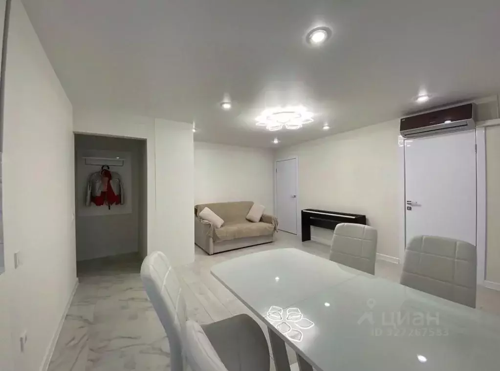 3-к кв. Краснодарский край, Сочи Гагарина мкр, ул. Новоселов (54.3 м) - Фото 2