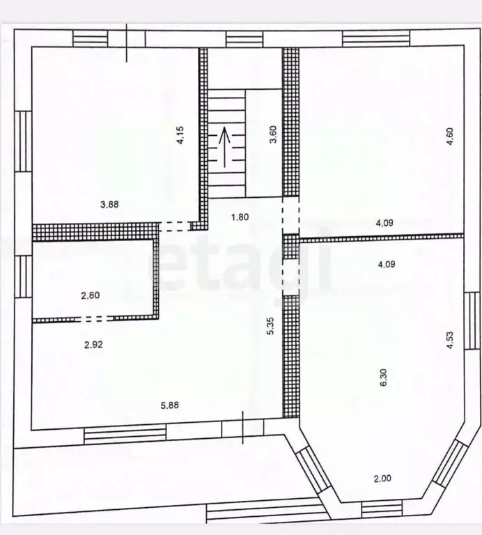 Дом в Белгородская область, Белгород пер. 1-й Хотмыжский, 6 (238 м) - Фото 2