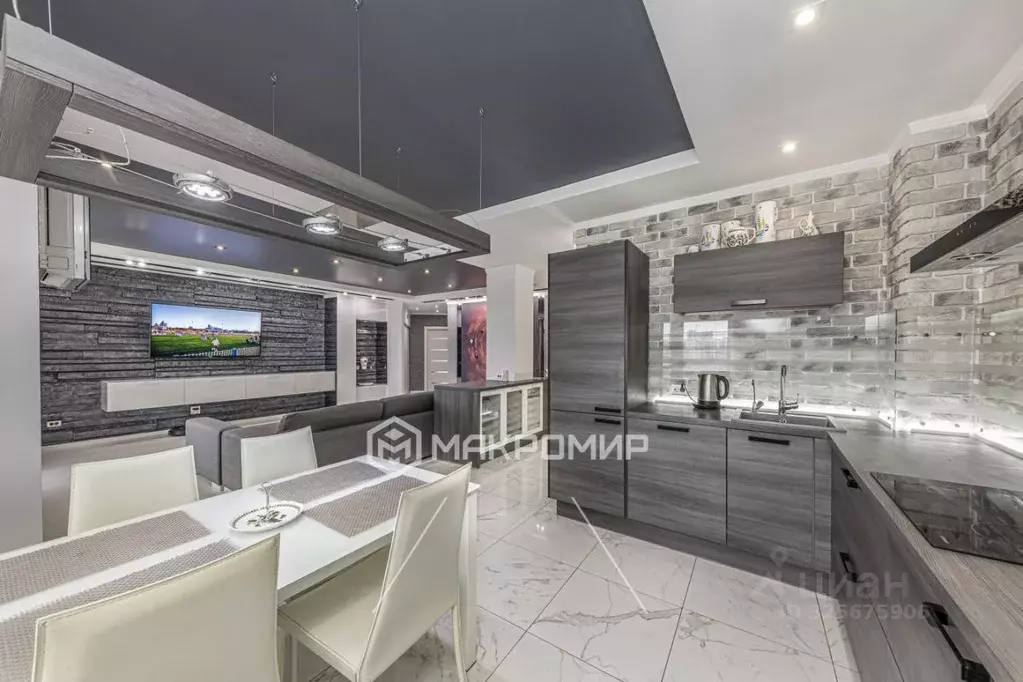 3-к кв. Челябинская область, Челябинск Университетская Набережная ул., ... - Фото 2