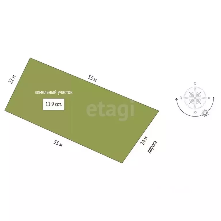 Участок в Забайкальский край, Читинский район, с. Засопка ул. Нижняя, ... - Фото 2