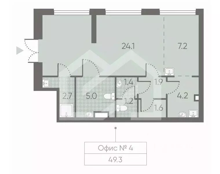 Помещение свободного назначения в Москва Производственная ул., 17 (49 ... - Фото 2