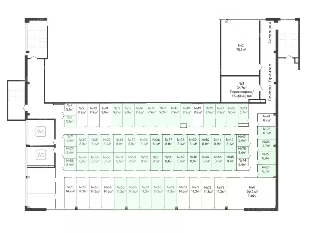 Офис в Санкт-Петербург, Санкт-Петербург, Красное Село ул. ... - Фото 2