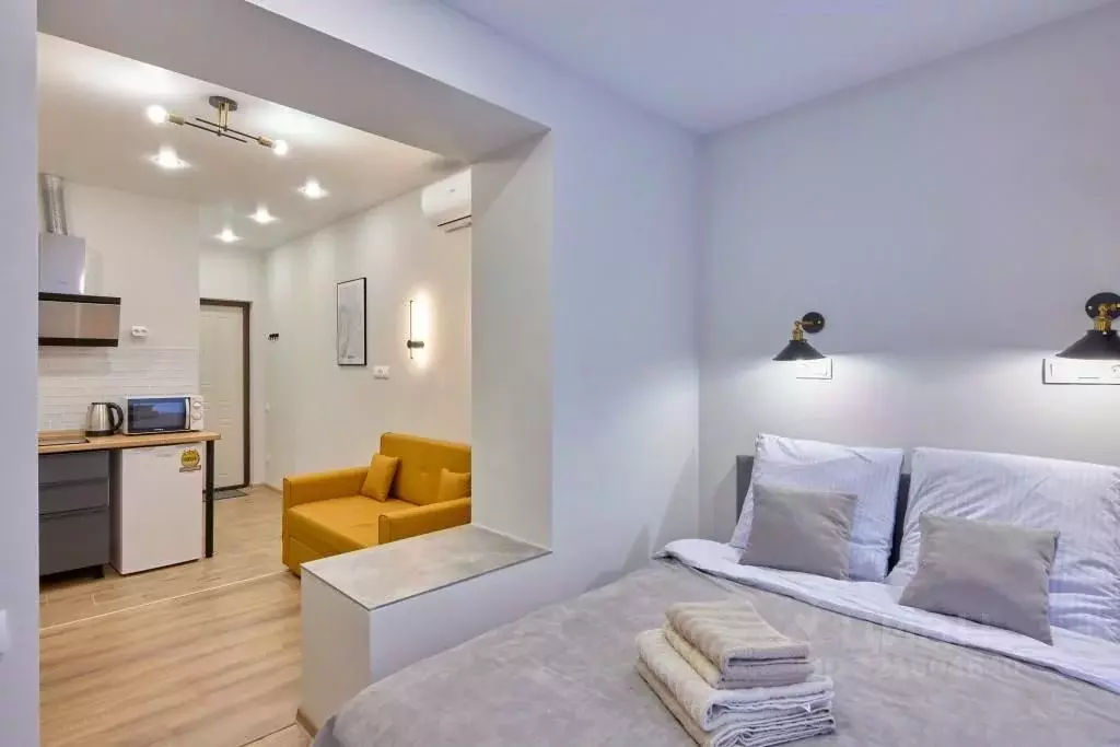 1-к кв. Татарстан, Казань Портовая ул., 37Вк1 (19.0 м) - Фото 1