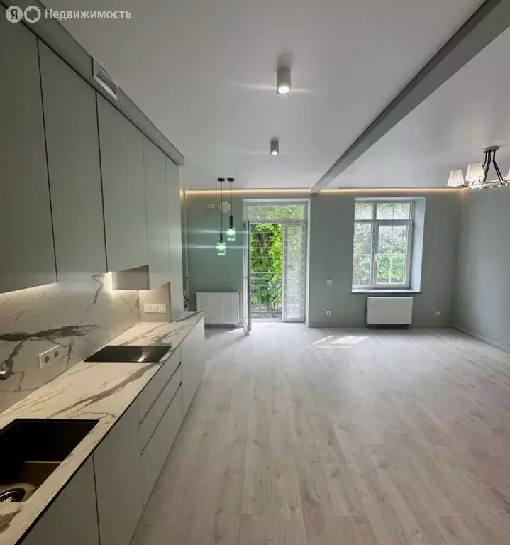 1-комнатная квартира: Пионерский, Комсомольская улица, 54 (34.7 м) - Фото 1