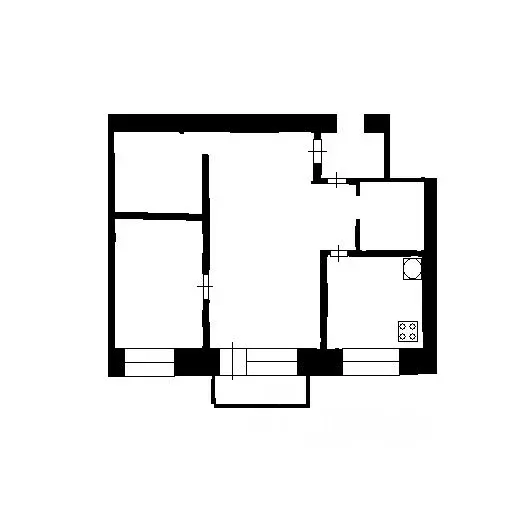 2-к кв. Воронежская область, Воронеж ул. Домостроителей, 31 (41.9 м) - Фото 2