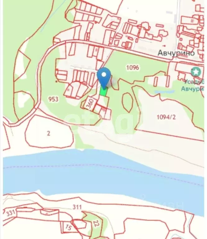 Участок в Калужская область, Ферзиковский муниципальный округ, ... - Фото 2