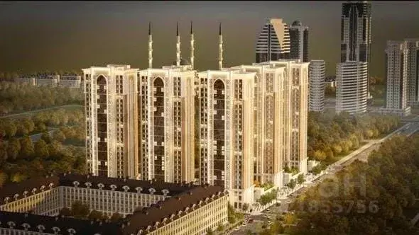 2-к кв. Чеченская республика, Грозный ул. Асланбека Шерипова, 24/1 ... - Фото 1