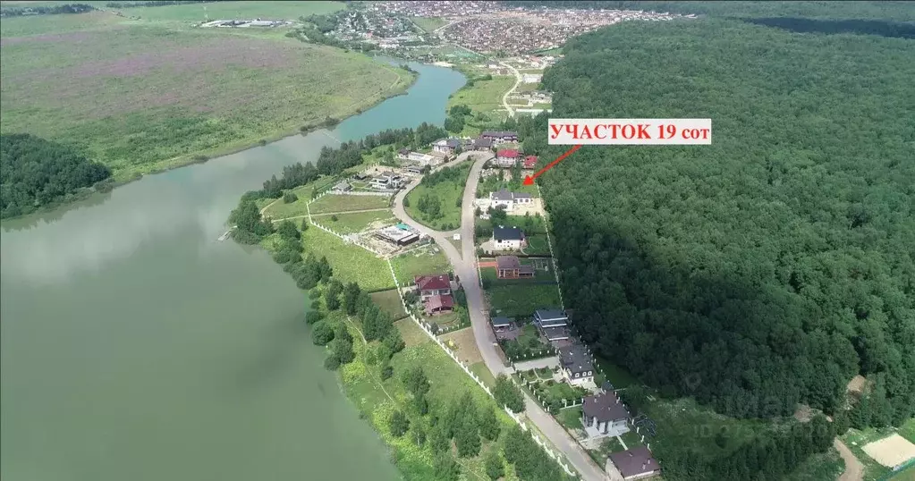Участок в Москва Никольский Берег кп, 9 (19.0 сот.) - Фото 1