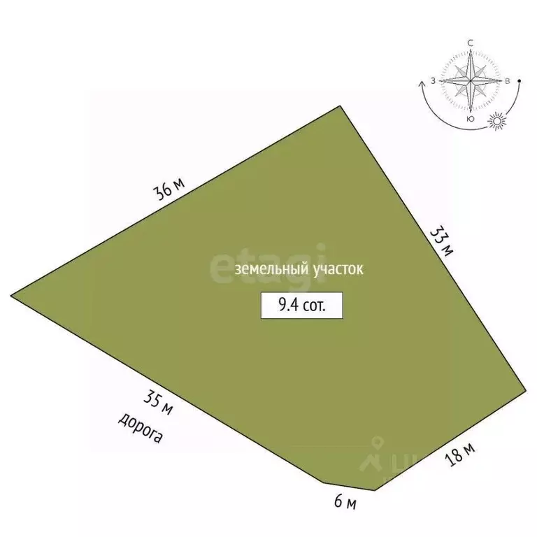 Участок в Костромская область, Красносельский район, Шолоховское ... - Фото 2