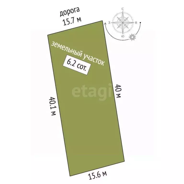 Участок в Владимирская область, Костерево Петушинский район, д. Новая, ... - Фото 1