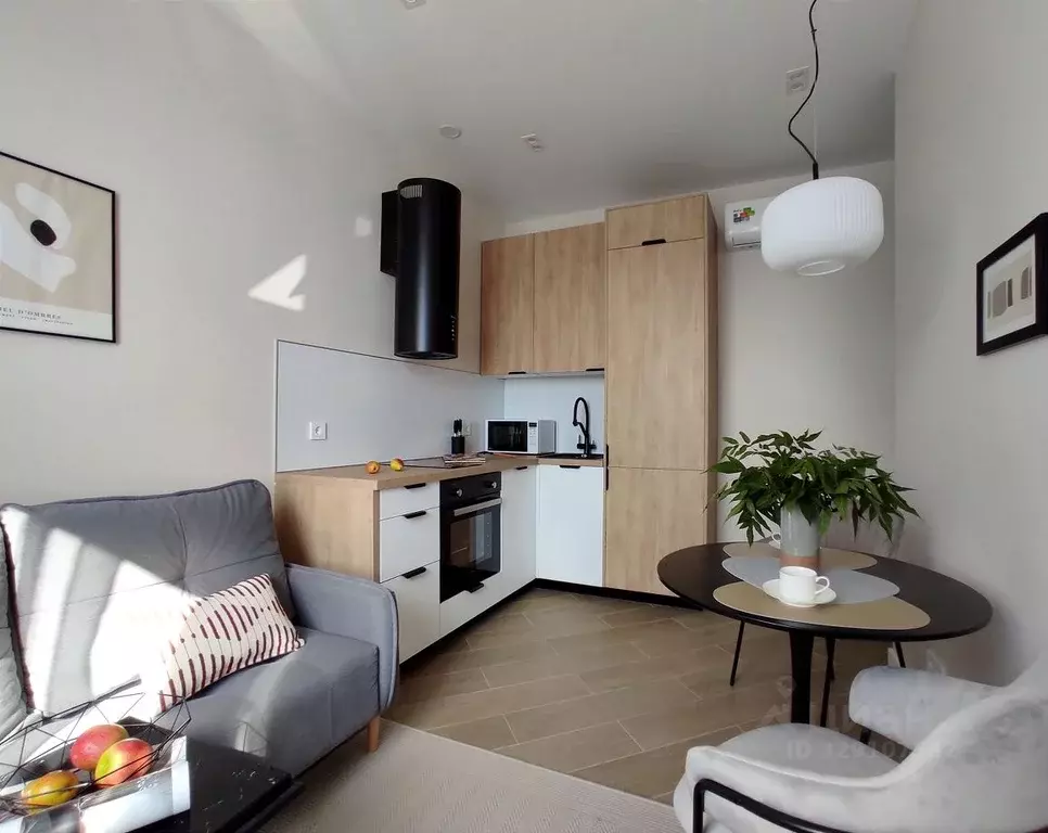 1-к кв. Москва Старокоптевский пер., 4 (31.6 м) - Фото 1