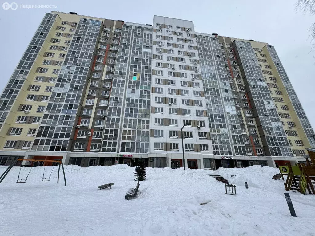 Квартира-студия: Киров, микрорайон Коминтерновский, Торфяная улица, 13 ... - Фото 1