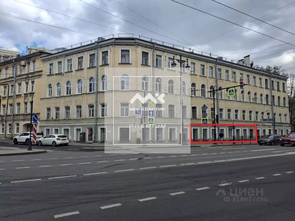 Помещение свободного назначения в Санкт-Петербург Московский просп., ... - Фото 0