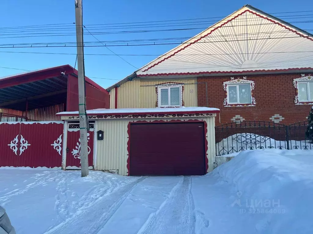 Дом в Башкортостан, Мечетлинский район, с. Большеустьикинское Зеленая ... - Фото 1