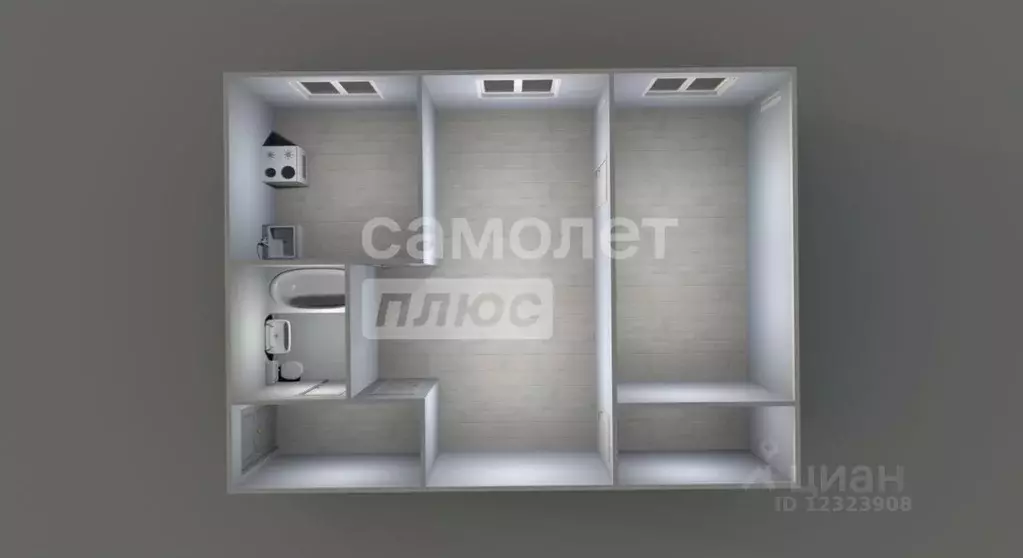 2-к кв. Московская область, Подольск ул. Свердлова, 31 (42.8 м) - Фото 2