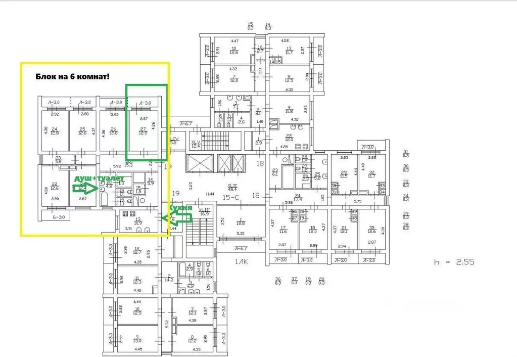 Комната Санкт-Петербург просп. Ударников, 36 - Фото 2