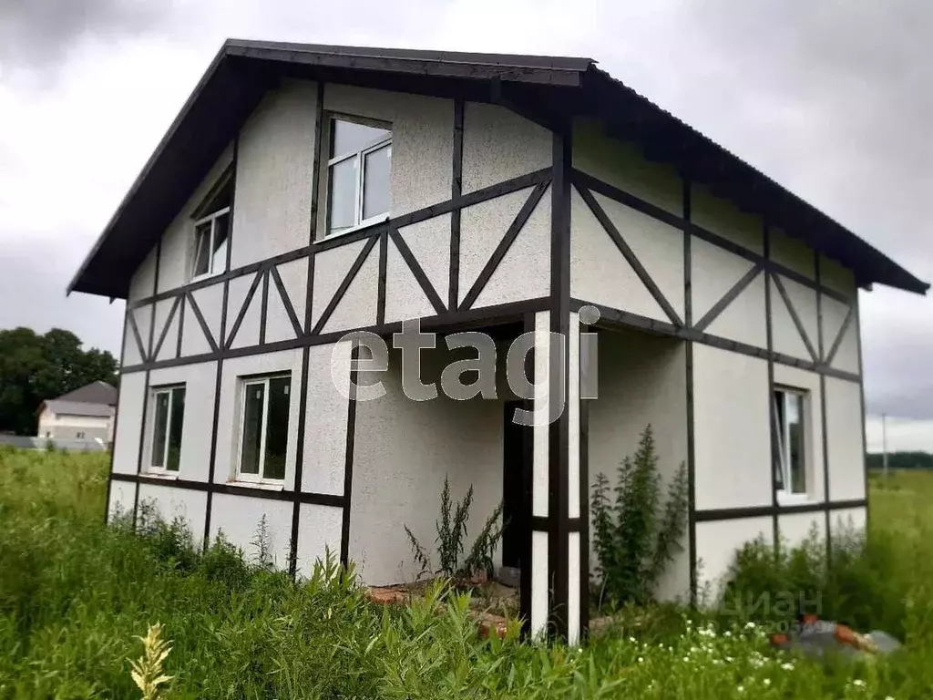 Дом в Калужская область, Тарусский район, Волковское с/пос, д. Гурьево ... - Фото 1