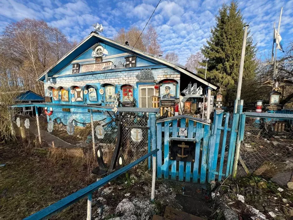 Дом в Псковская область, Порховский муниципальный округ, с. Славковичи ... - Фото 0