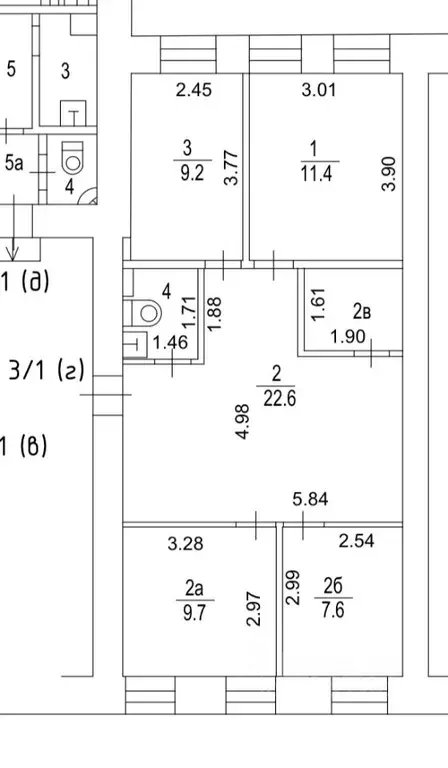 Офис в Москва Гоголевский бул., 3 (66 м) - Фото 2