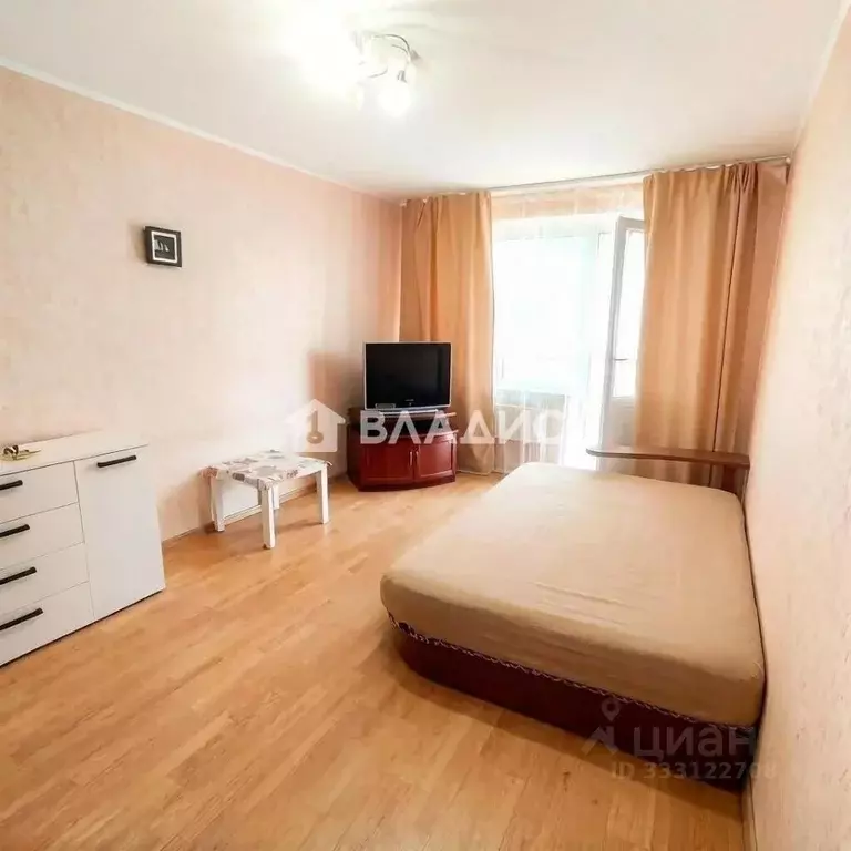 1-к кв. Белгородская область, Белгород ул. Есенина, 50в (33.4 м) - Фото 1