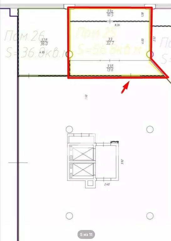 Торговая площадь в Москва Новокуркинское ш., 1 (57 м) - Фото 2