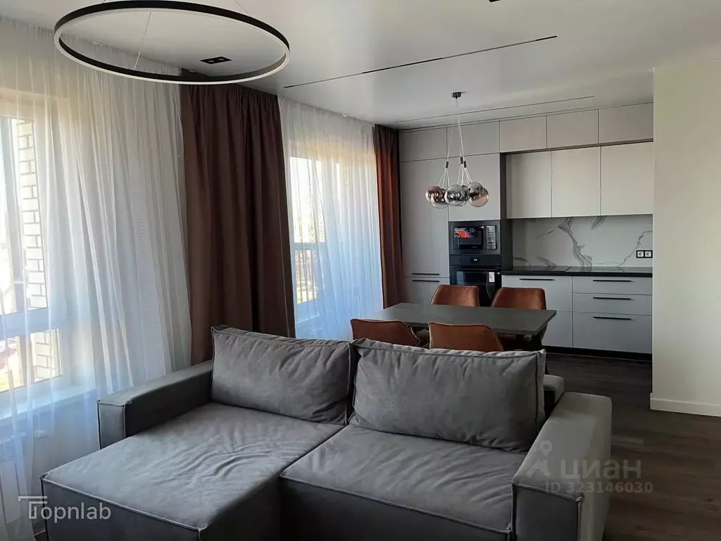 3-к кв. Иркутская область, Иркутск проезд Юрия Тена, 2/4 (65.0 м) - Фото 1