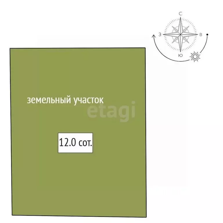 Участок в Санкт-Петербург пос. Левашово, Горское ш., 157к43 (12.0 ... - Фото 1