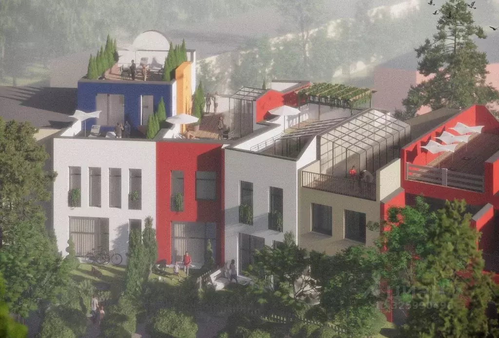 Таунхаус в Санкт-Петербург Поселок Лисий НОС, ул. Песочная, 3 (142 м) - Фото 1