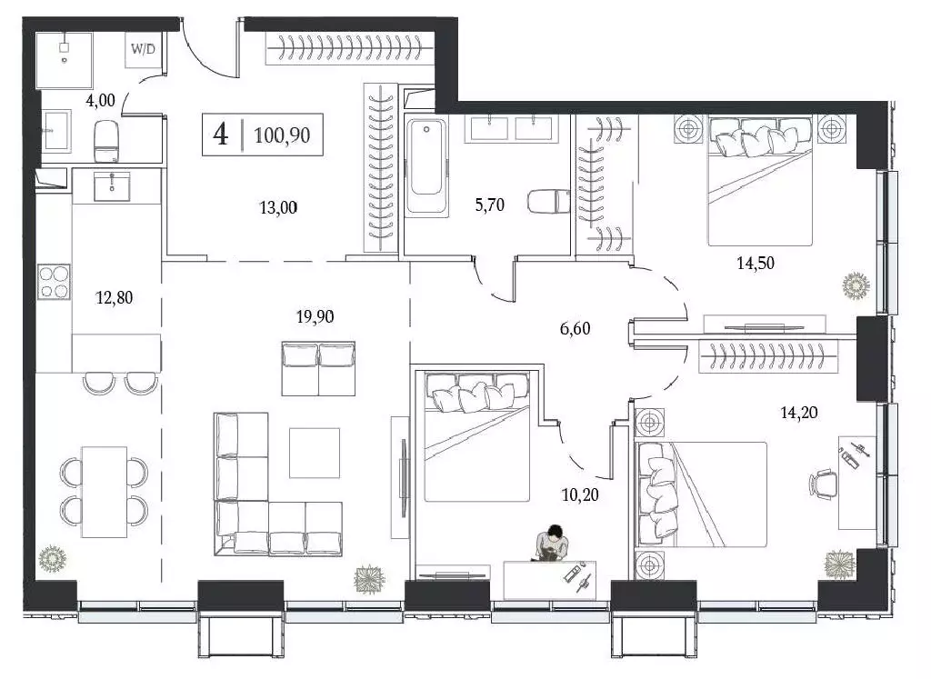 Продается 3-комнатная квартира - Фото 0