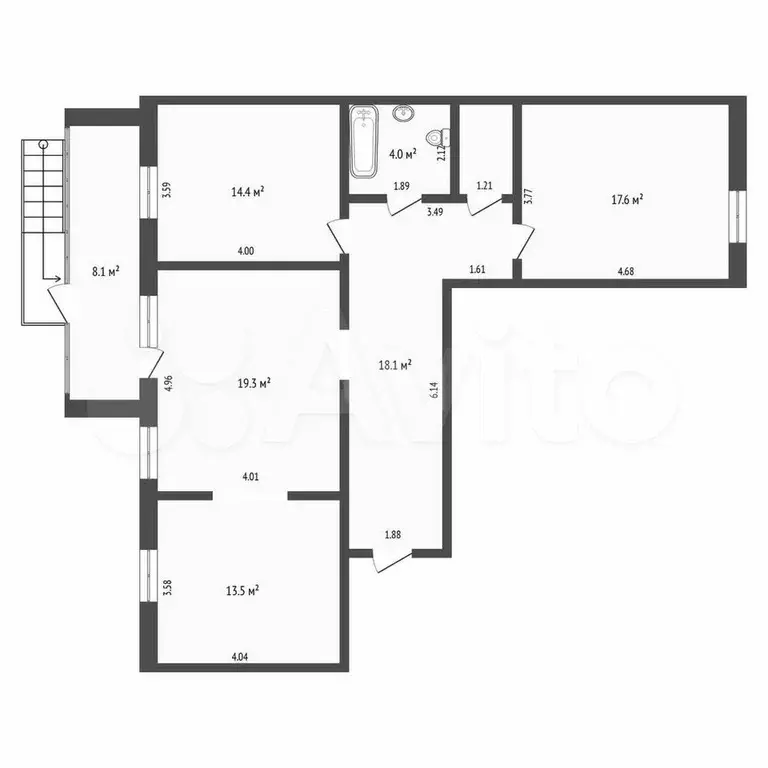 Продам помещение свободного назначения, 99.5 м - Фото 0