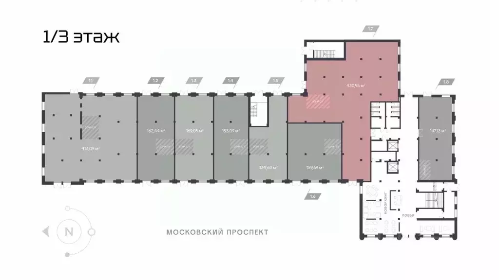 Помещение свободного назначения в Санкт-Петербург Московский просп., ... - Фото 2