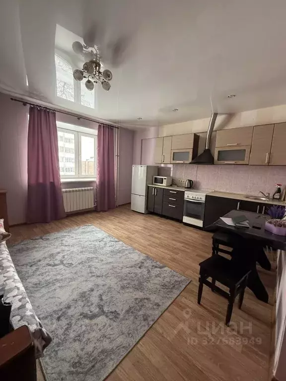 Студия Омская область, Омск Мельничная ул., 87к3 (28.5 м) - Фото 1