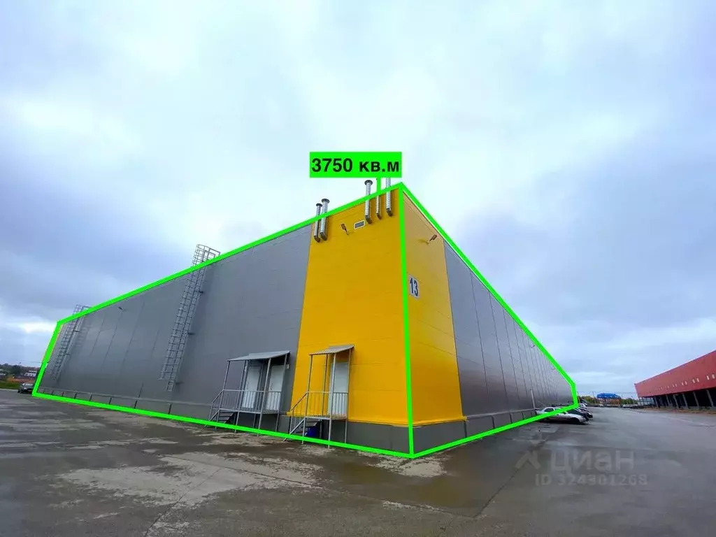 Склад в Самарская область, Волжский район, Верхняя Подстепновка с/пос, ... - Фото 1