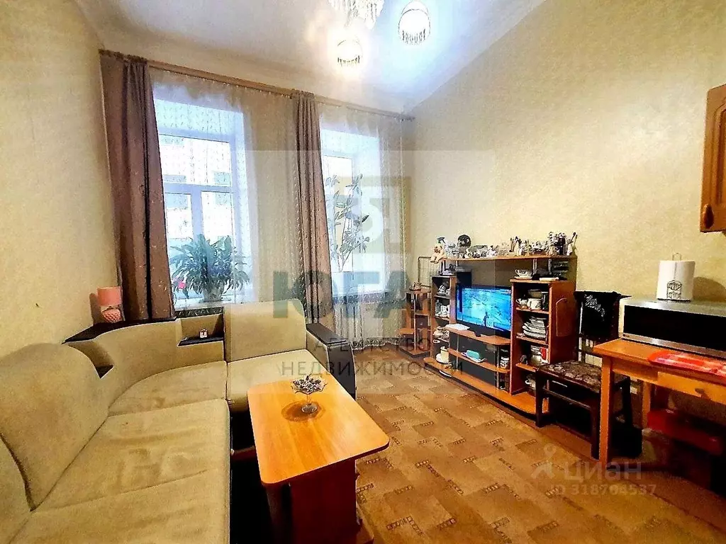 Комната Санкт-Петербург ул. Некрасова, 60а (17.0 м) - Фото 1