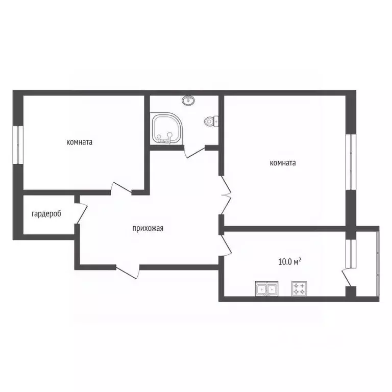 2-к кв. Забайкальский край, Чита Красноармейская ул., 14 (80.1 м) - Фото 2