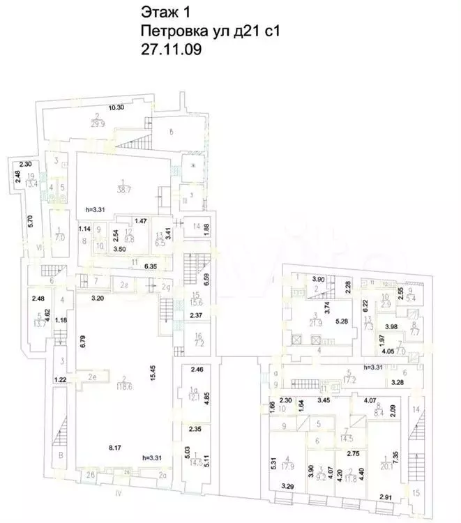 Аренда ПСН 621 м2 м. Чеховская, Пушкинская, Тверская в цао - Фото 0