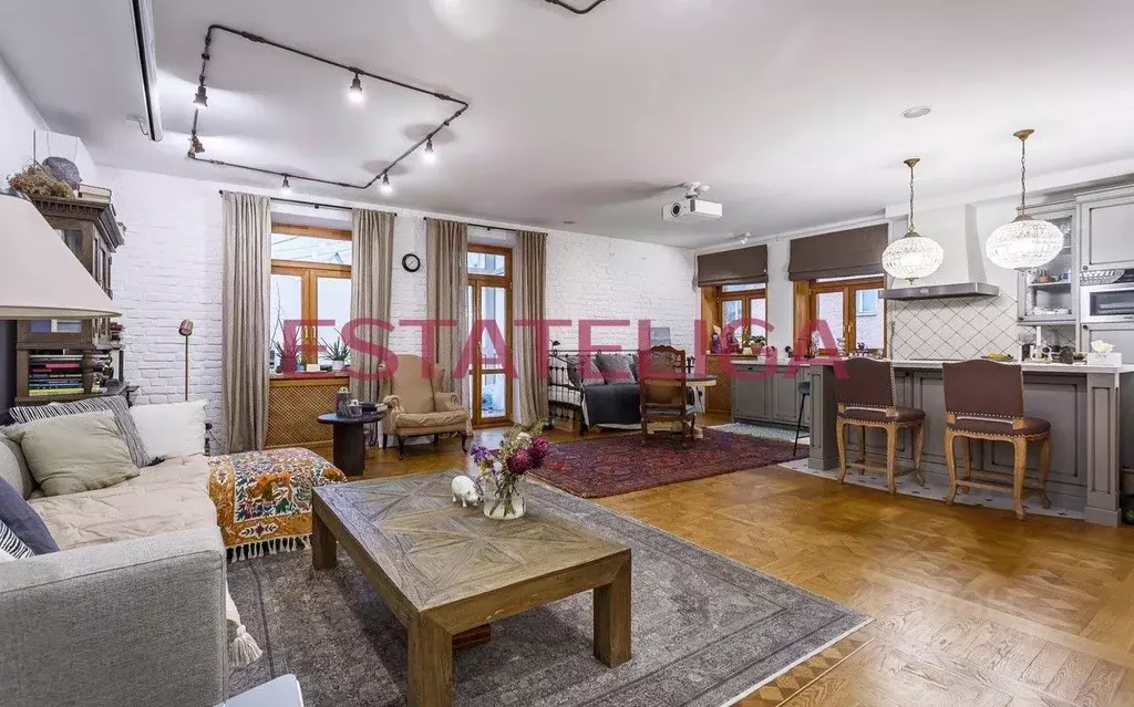 3-к кв. Москва Благовещенский пер., 5 (130.3 м) - Фото 1