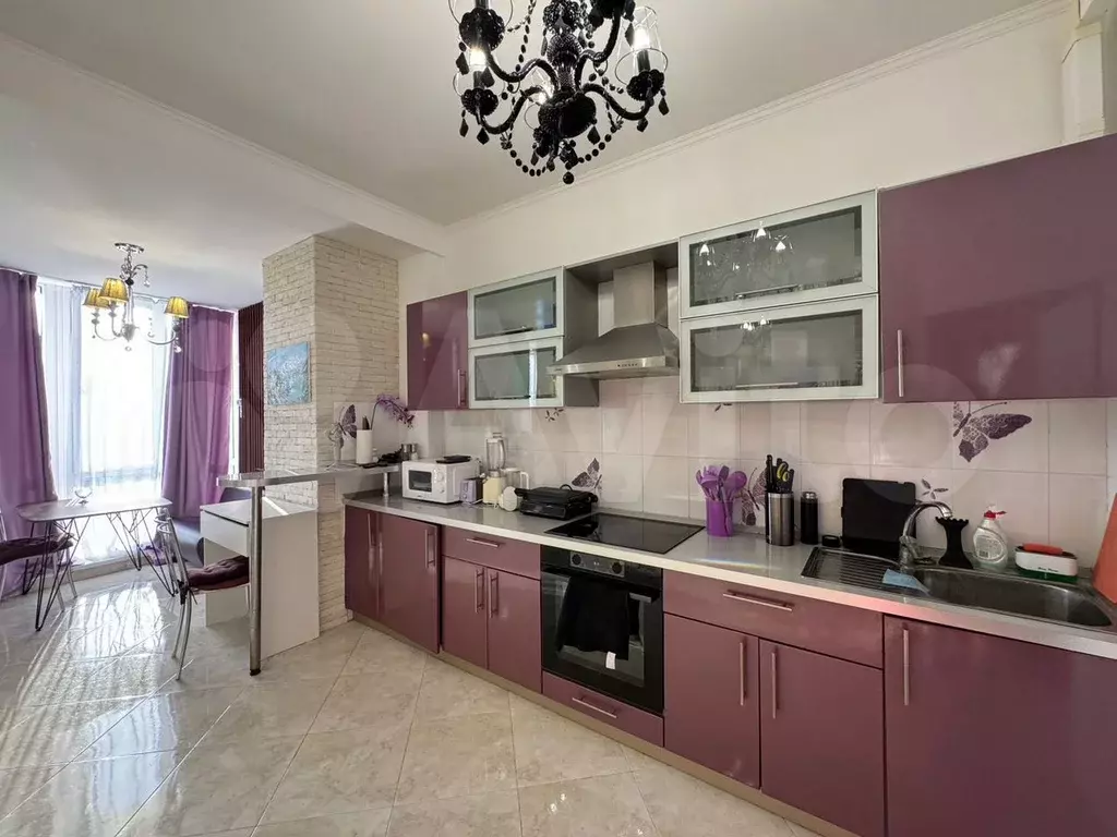 1-к. квартира, 60 м, 2/14 эт. - Фото 1