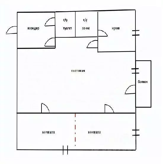 2-к кв. Московская область, Рузский муниципальный округ, д. Старая ... - Фото 2