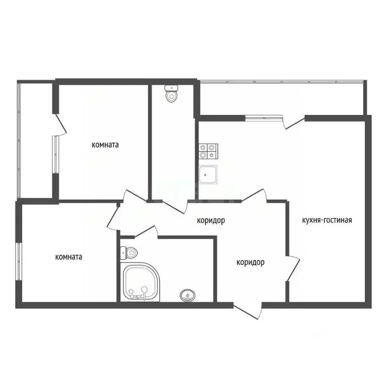 3-к кв. Воронежская область, Воронеж ул. Пятницкого, 45 (130.0 м) - Фото 2