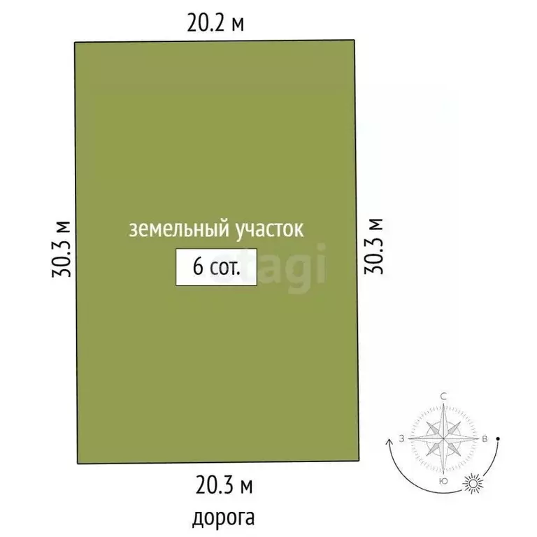 Участок в Ростовская область, Азовский район, Обильненское с/пос, ... - Фото 2