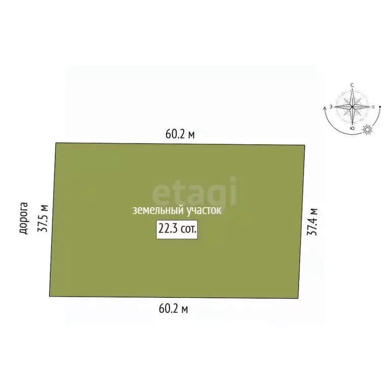 Участок в Мордовия, Кочкуровский район, с. Булгаково ул. Колесникова, ... - Фото 1