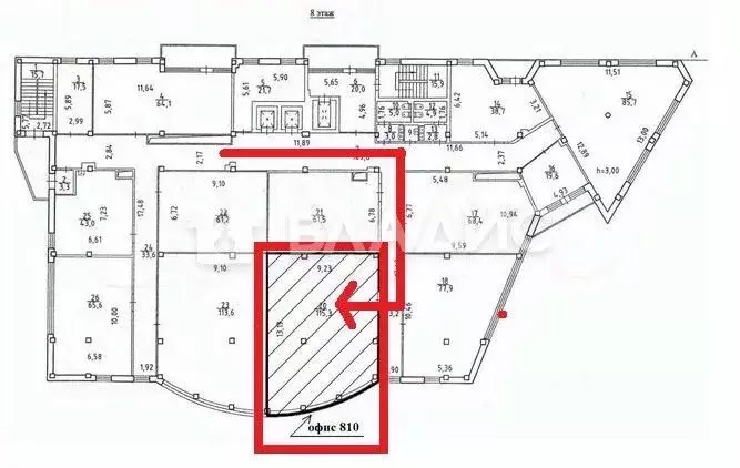 Офис в Новосибирская область, Новосибирск ул. Жуковского, 102 (115 м) - Фото 1