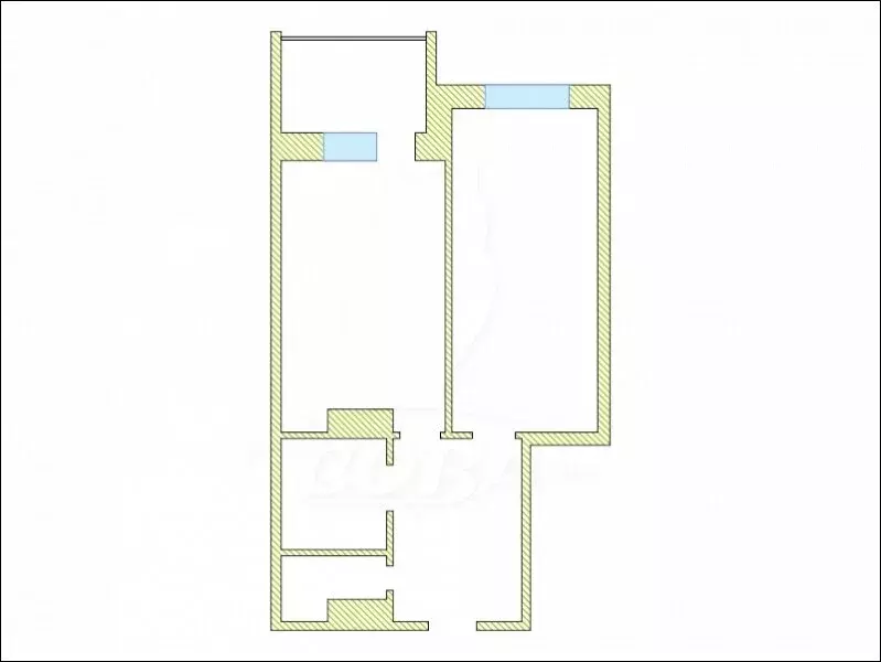 1-комнатная квартира: Тюмень, улица Николая Ростовцева, 23к1 (41 м) - Фото 2