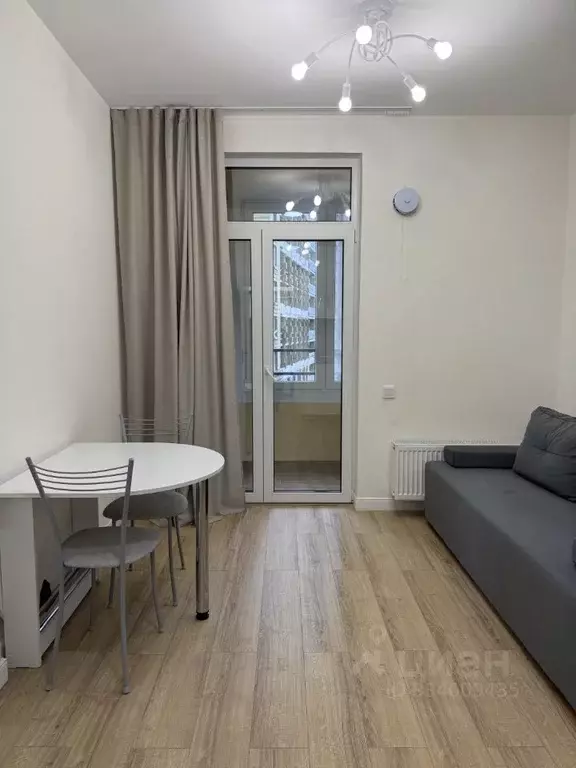 Студия Санкт-Петербург ул. Дыбенко, 3 (17.3 м) - Фото 1