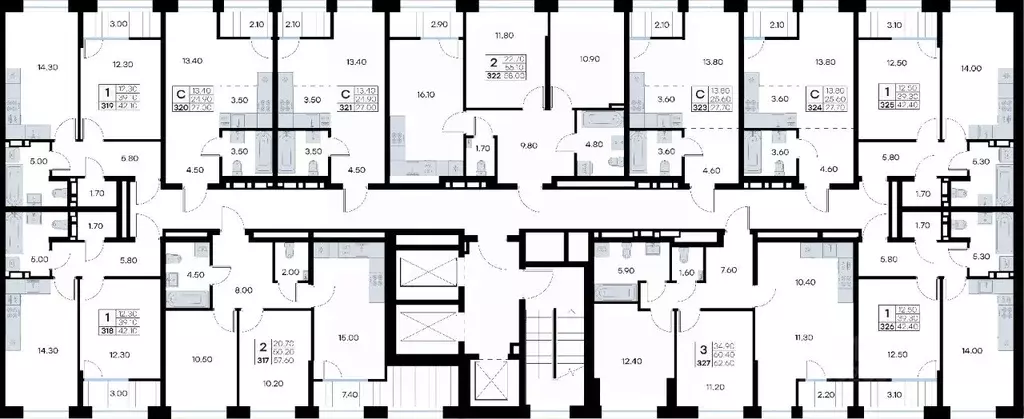 Студия Приморский край, Владивосток ул. Нейбута, 135 (27.7 м) - Фото 2