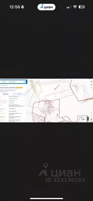 Участок в Ярославская область, Борисоглебский муниципальный округ, д. ... - Фото 1