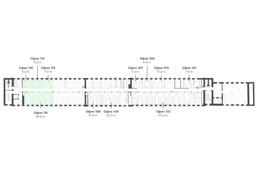Офис в Москва ул. Тимура Фрунзе, 11С13 (245 м) - Фото 2